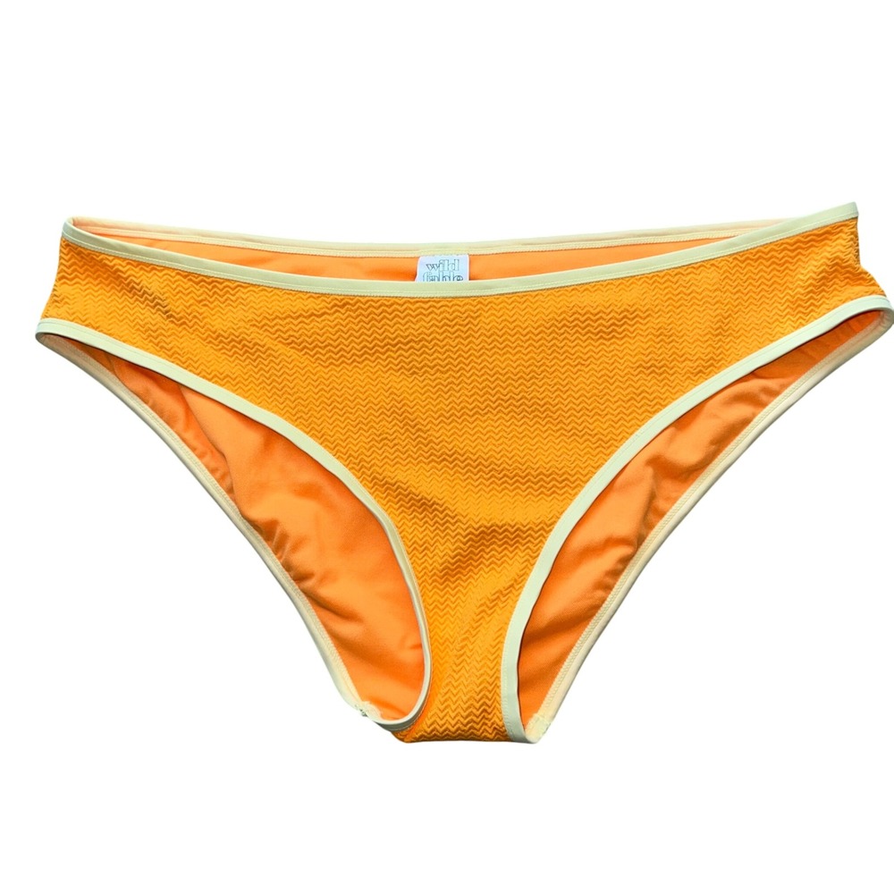 NWT Wild‎ Fable Orange Bikini Bottom Low Rise Medium Coverage XL